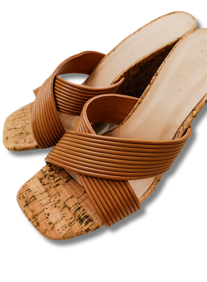 PUBLISHER-04 MINI TUBED CROSS BAND HEEL
