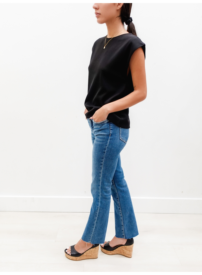 V2213N MID RISE CROP STRAIGHT JEANS