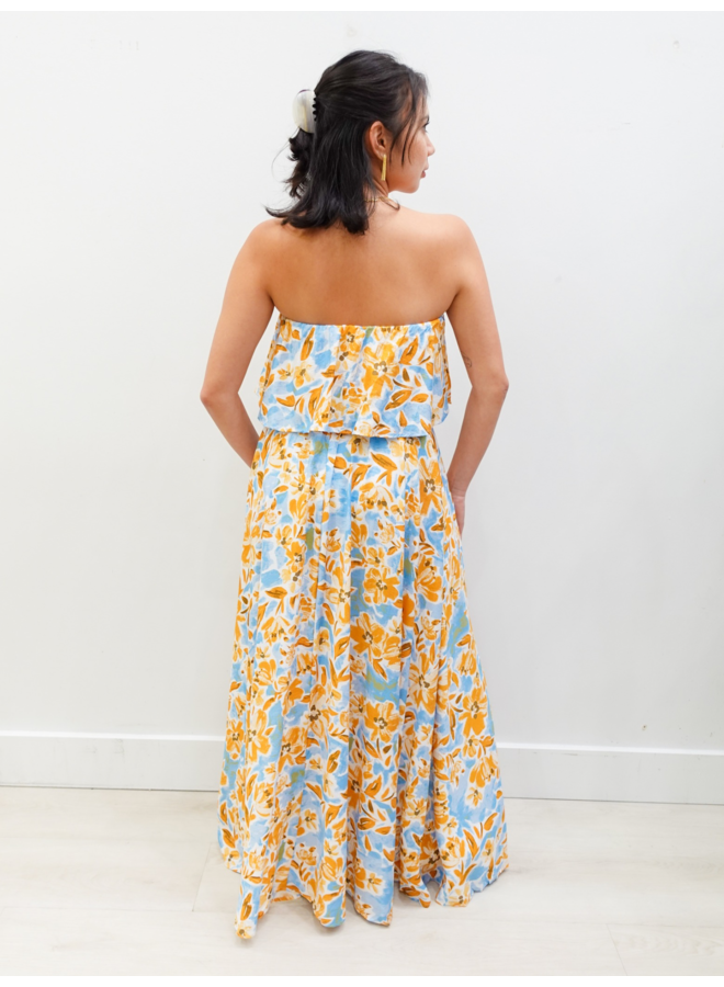 DA29611K TUBE BELTED MAXI DRESS