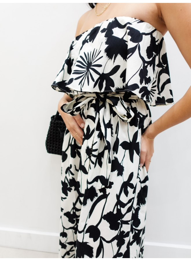 RA91999H TUBE BELTED JUMPSUIT