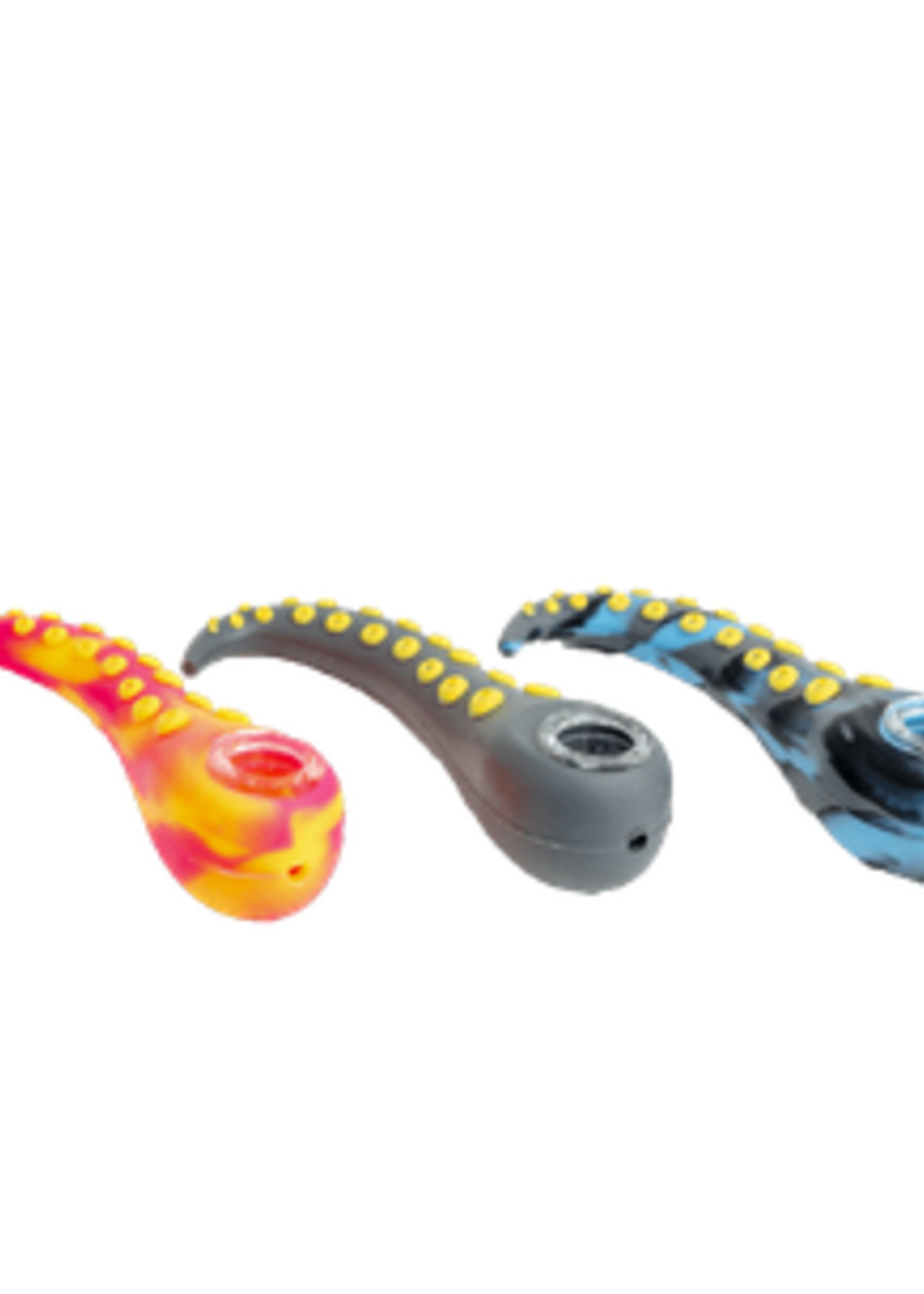Silicone Octopus Tentacle Hand Pipe