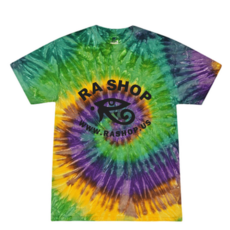 Ra Shop Ra Shop Tie Dye T-Shirt Mardi Gras 2XL