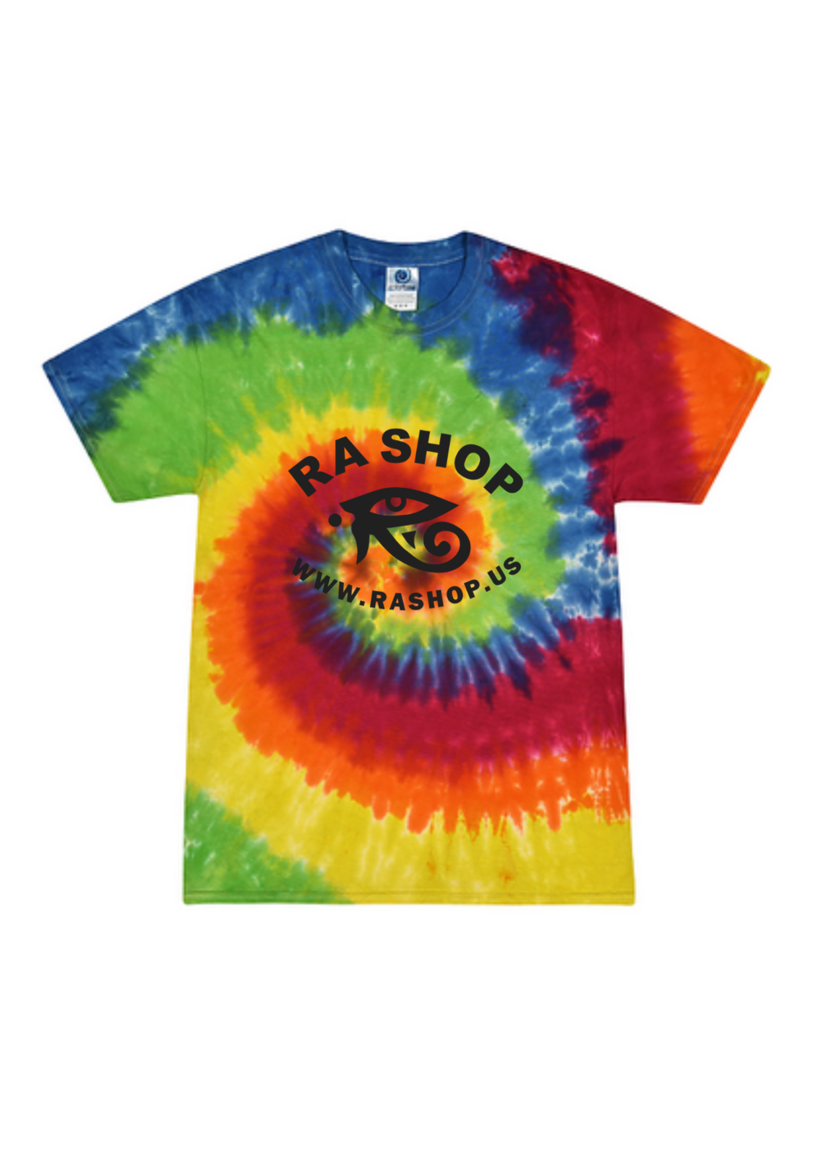 Ra Shop Tie Dye T-Shirt Rainbow XL
