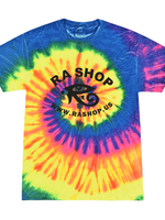 Ra Shop Tie Dye T-Shirt Neon Lg