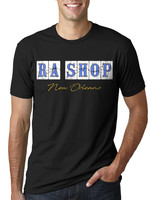 Ra Shop T-Shirt FQ Blue Tile Md