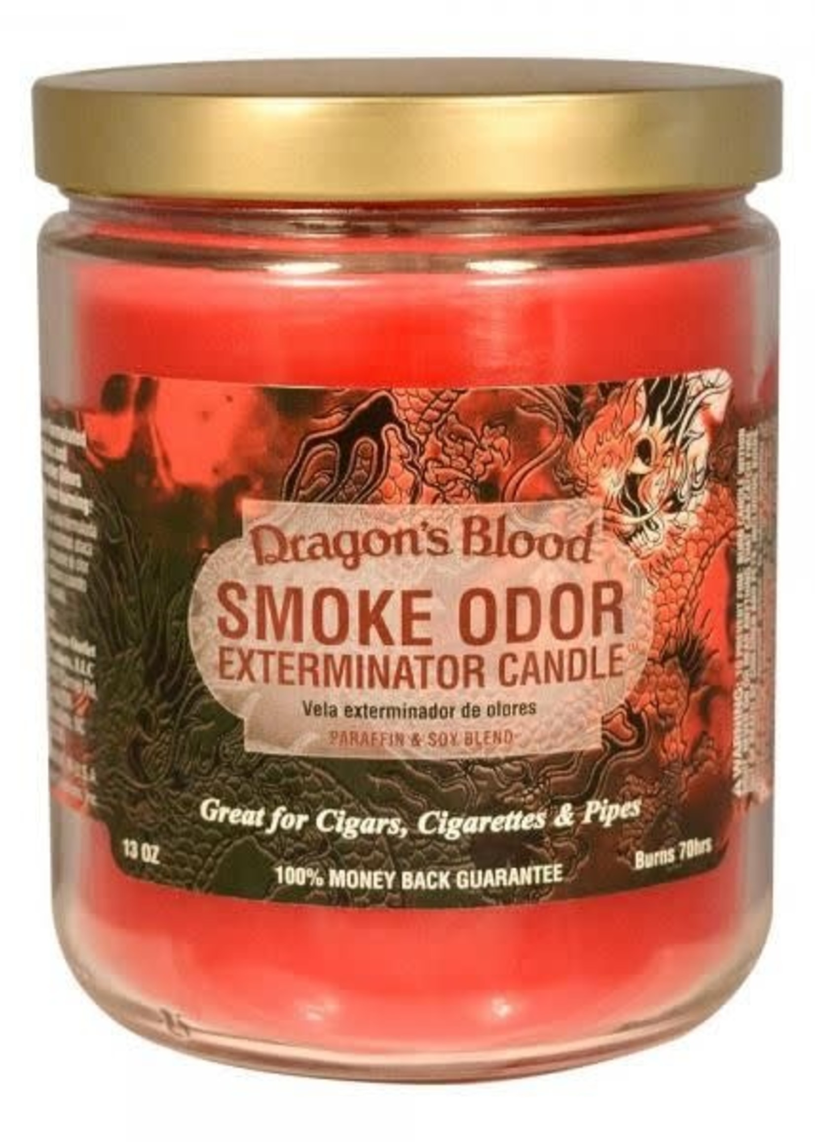 SMOKE ODOR Candle Dragon's Blood
