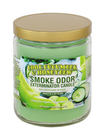 SMOKE ODOR Candle Cool Cucumber & Honeydew
