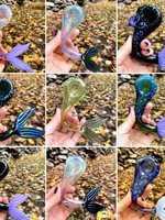 GLASS SAILS Mermaid Tail Hand Pipe