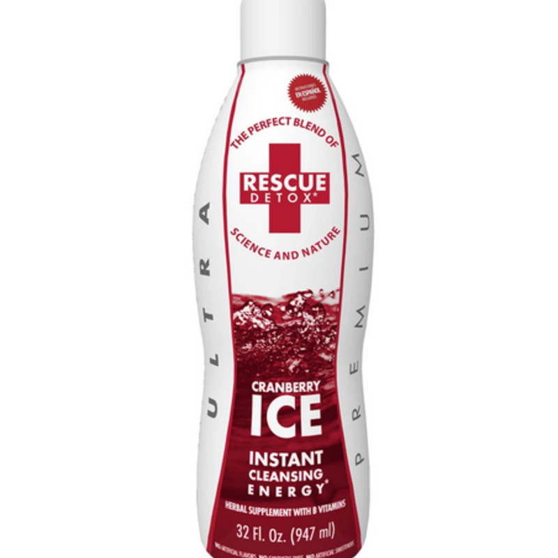 Rescue Detox Liquid Cleanse Red 32oz (Cranberry)