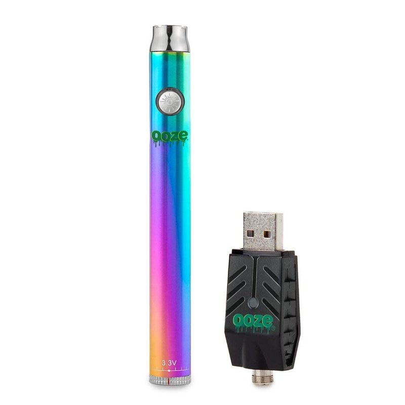 Ooze Slim Pen Twist Battery + USB Rainbow
