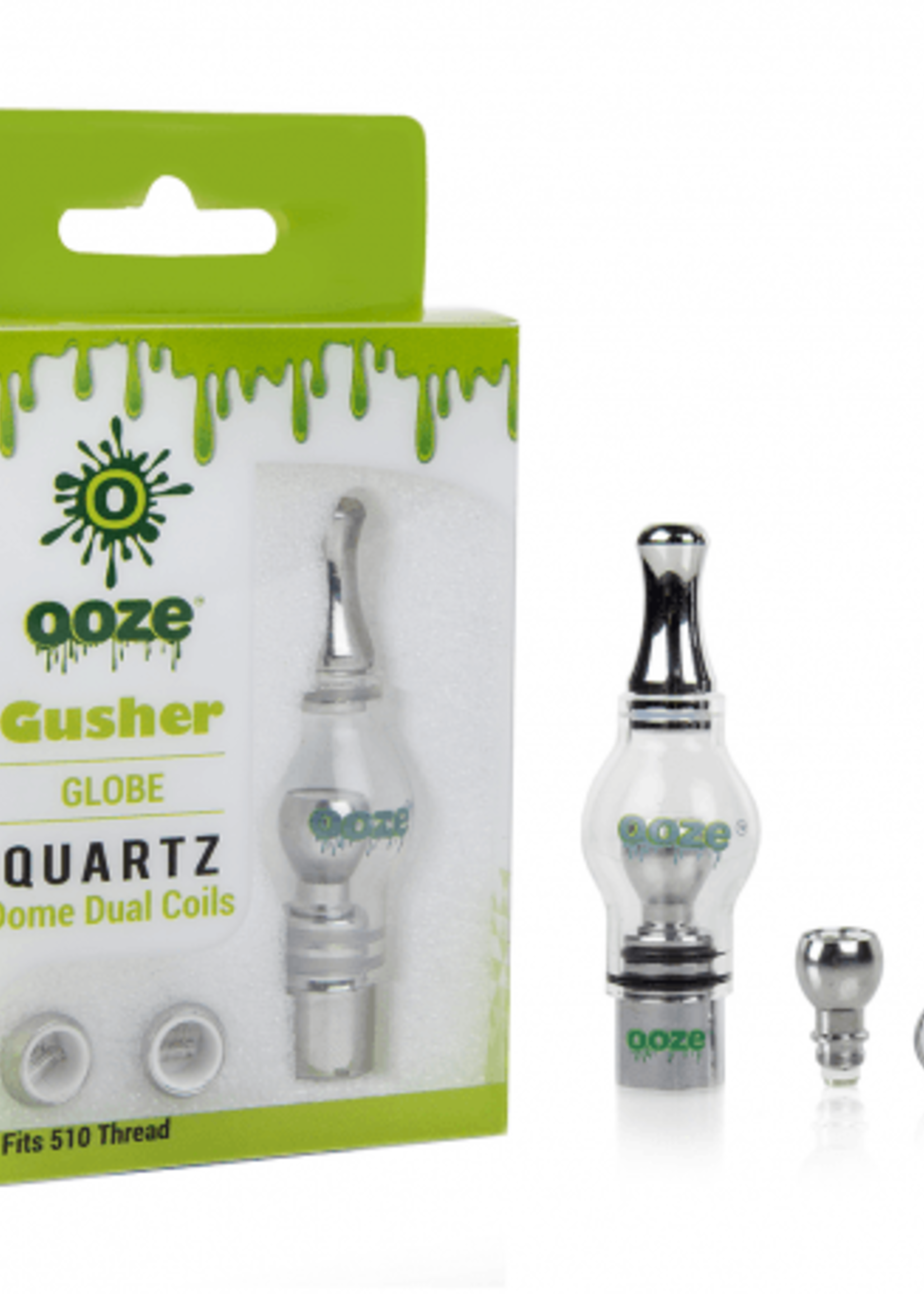 OOZE Gusher Glass Globe Atomizer 3 Coils