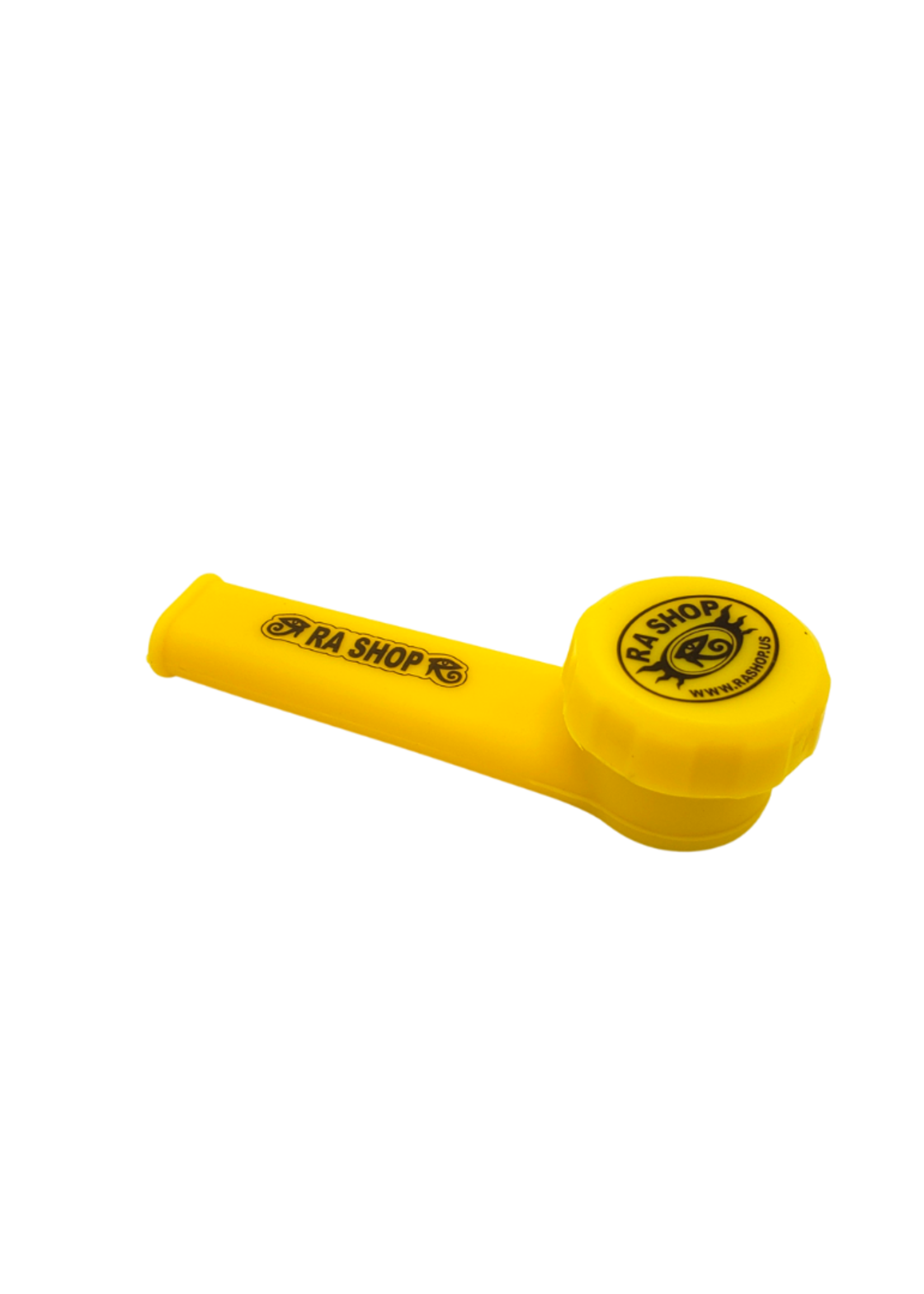 RA SHOP Silicone Hand Pipe Yellow