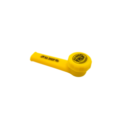 Ra Shop Silicone Hand Pipe Yellow