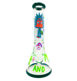 Glow-In-The-Dark Rickle Thick Waterpipe