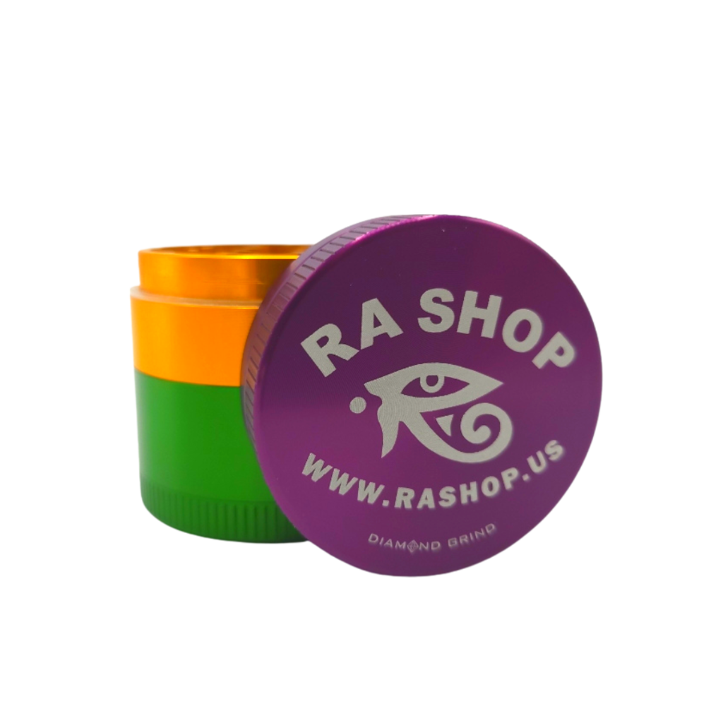 Ra Shop RA SHOP DIAMOND GRIND 4pc 50mm Mardi Gras Grinder