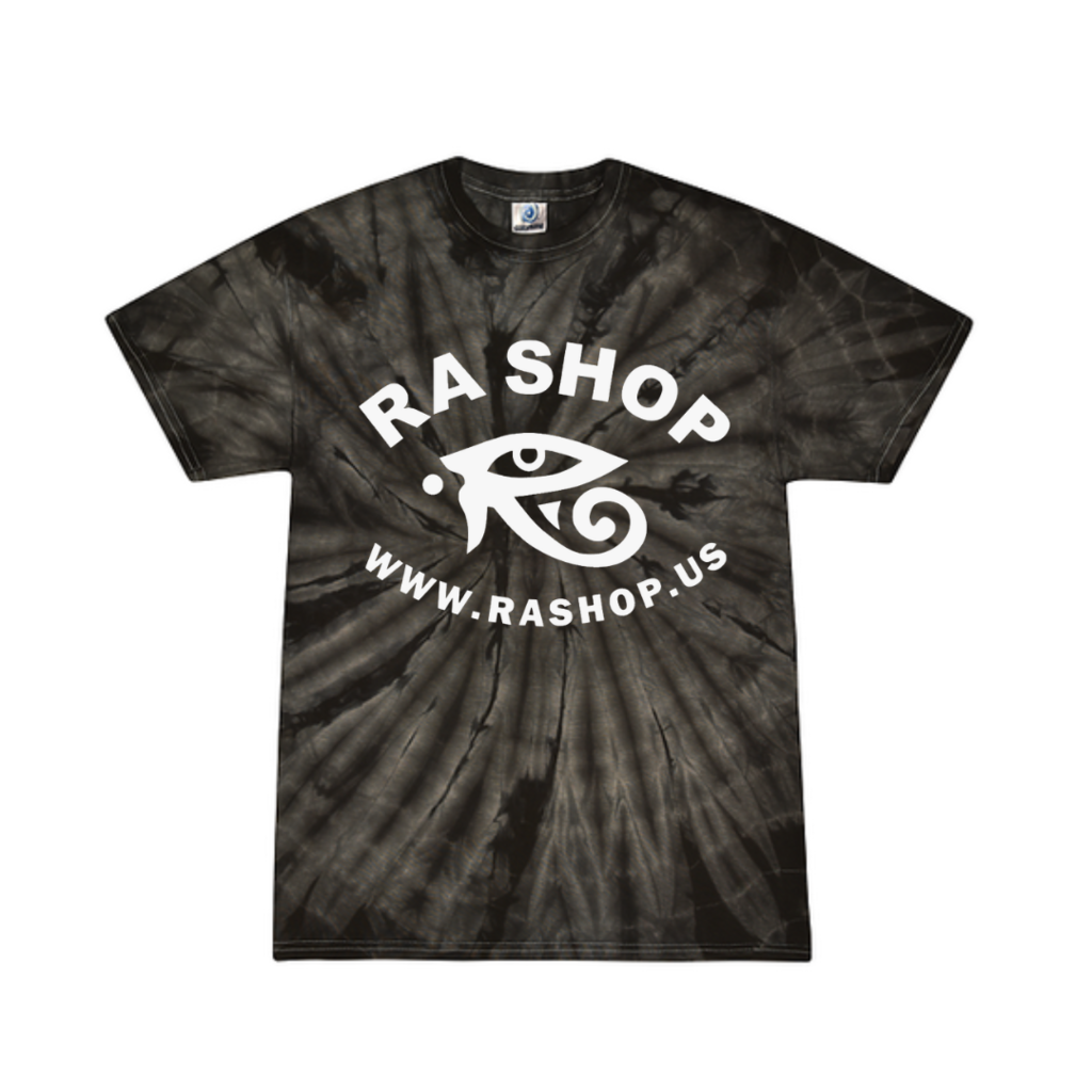 Ra Shop Ra Shop Tie Dye T-Shirt Spider Black Lg