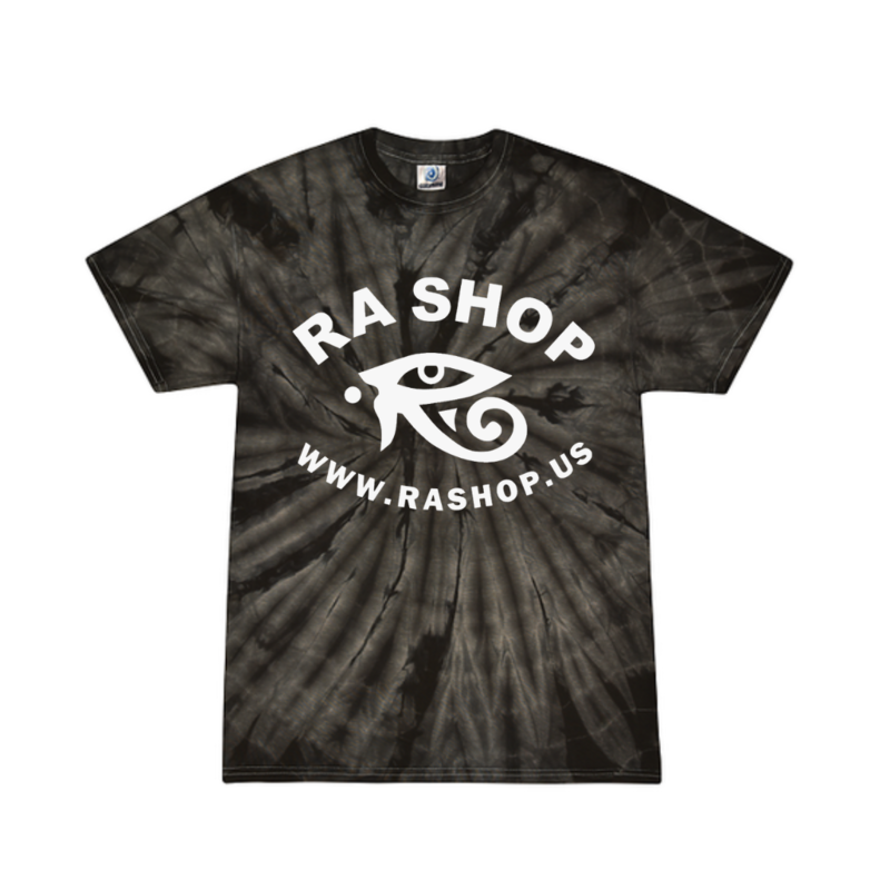 Ra Shop Ra Shop Tie Dye T-Shirt Spider Black Sm