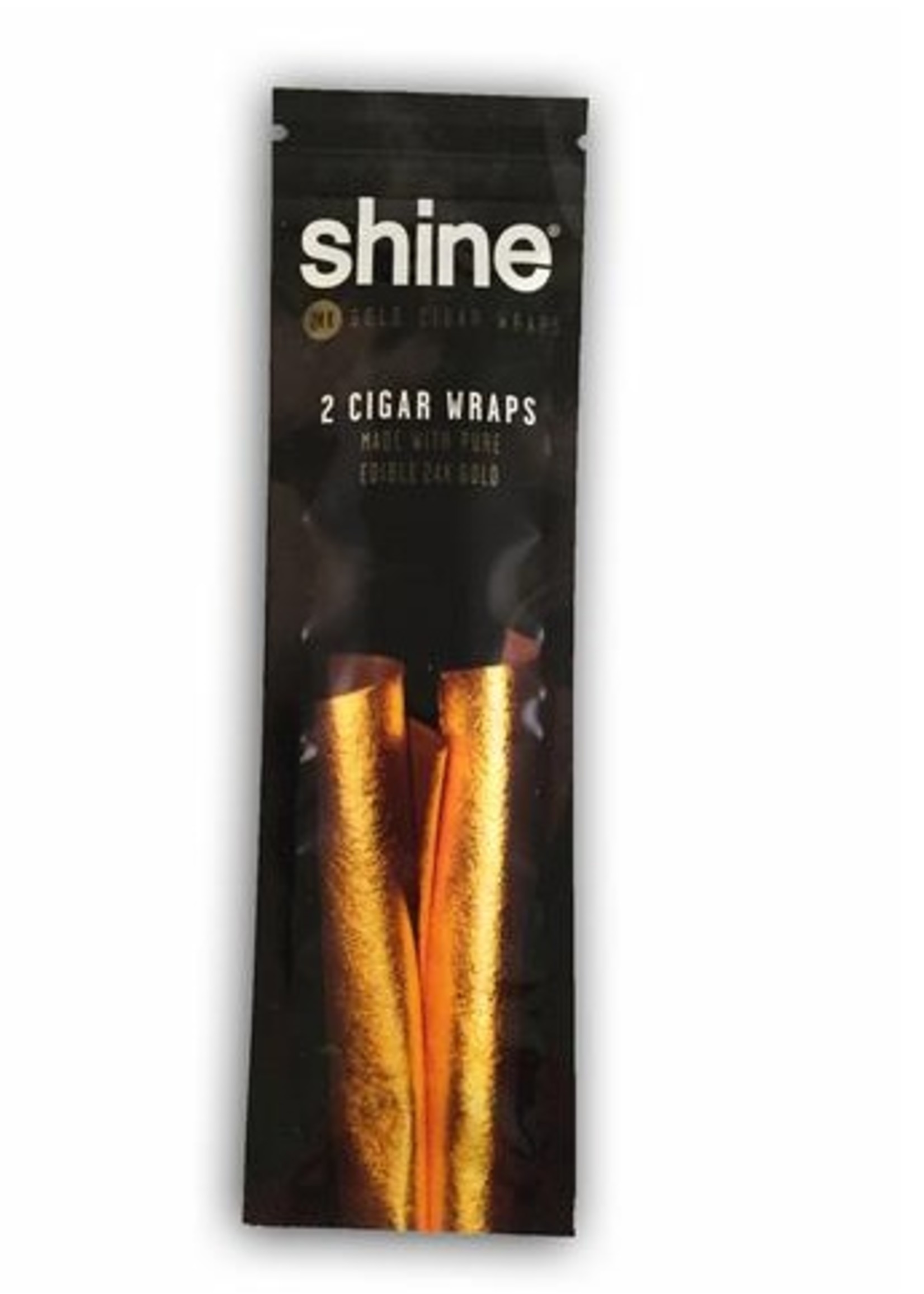 Shine 24K Cigar Wraps 2pk