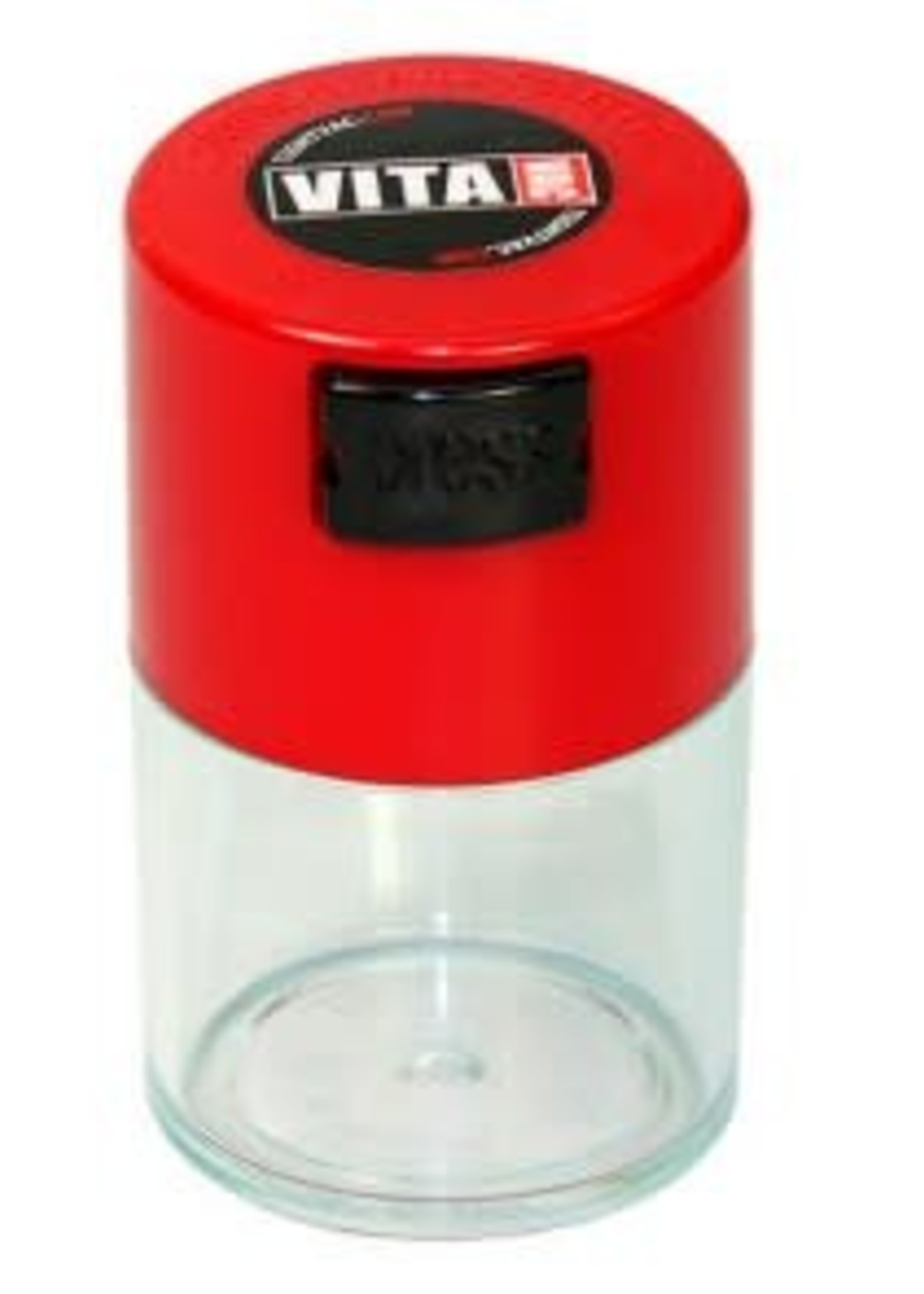 VitaVac 0.06 liter Red Cap/Clear Body