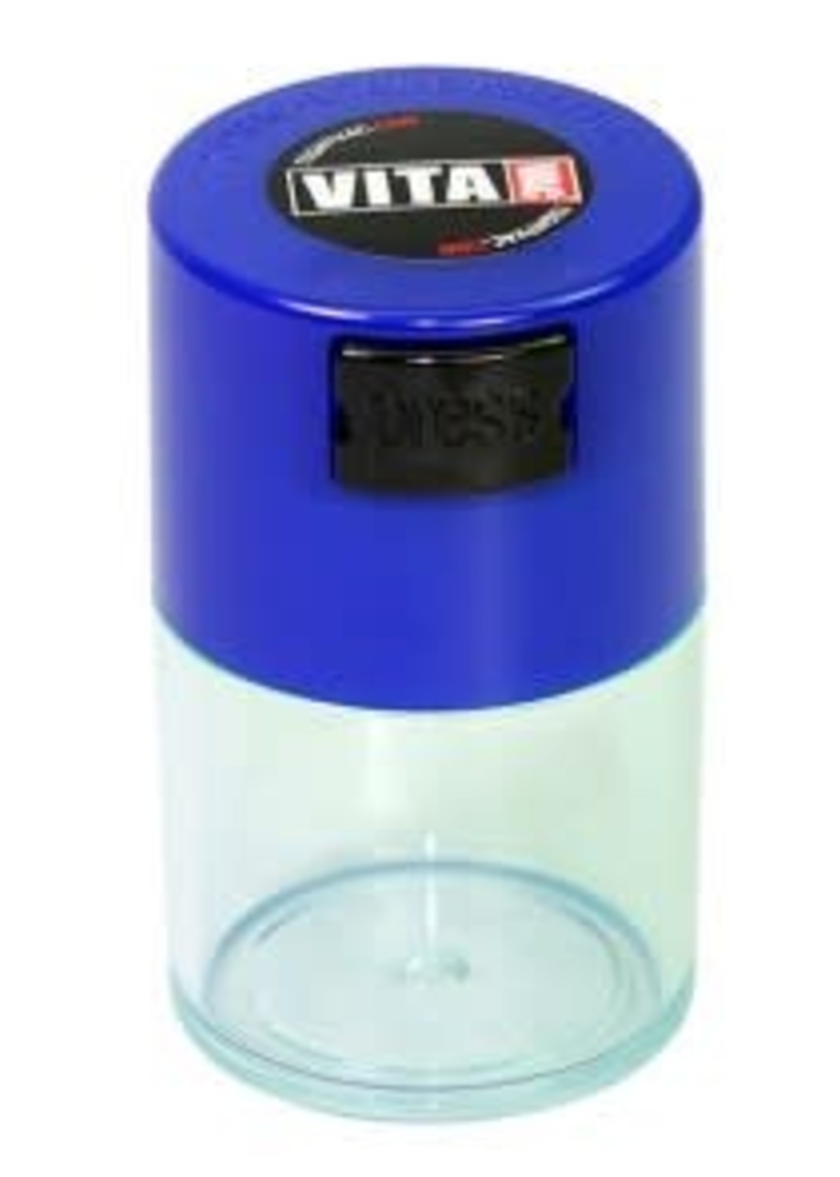 VitaVac 0.06 liter Dark Blue Cap/Clear Body