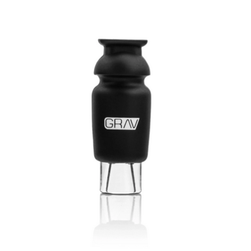 Grav Labs Silicone-Capped Glass Crutch - Black