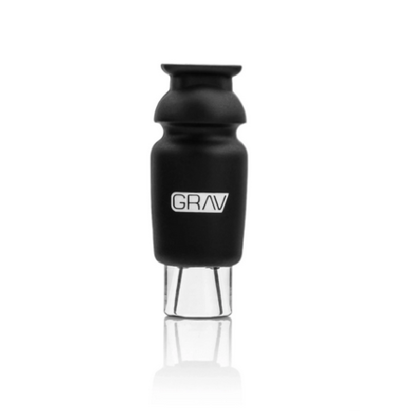 Grav Labs Silicone-Capped Glass Crutch - Black