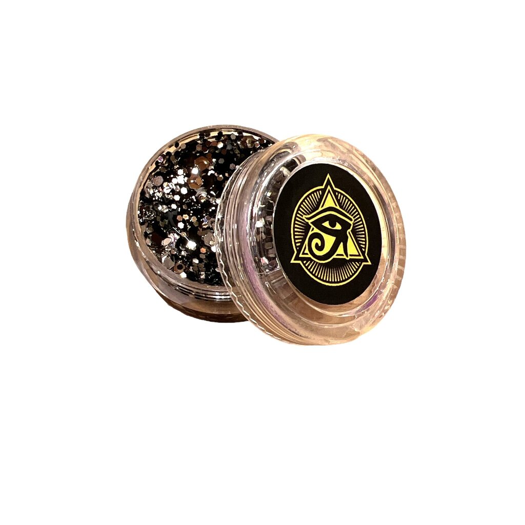 Ra Shop Face Glitter Gel - Black