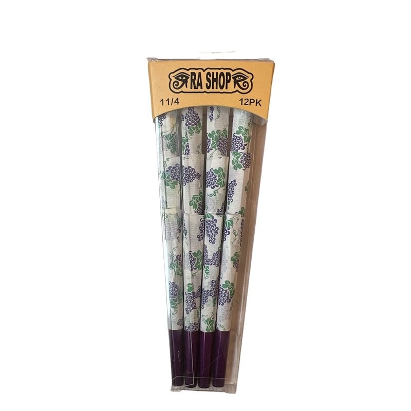 Ra Shop Cones 1.25in 12pk - Grape Flavored