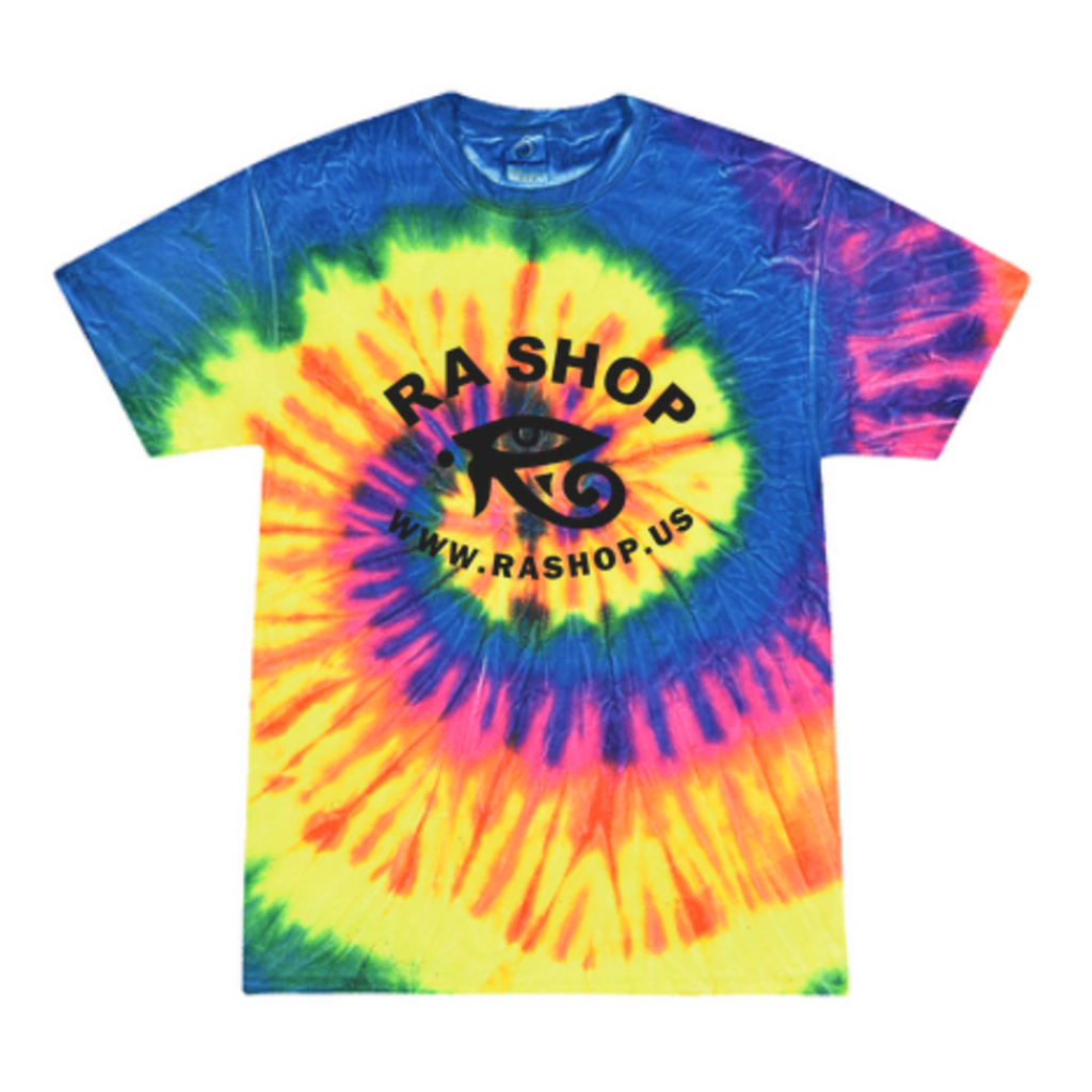 Ra Shop Neon Tie-Dyed T-Shirt