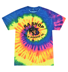 Ra Shop Neon Tie-Dyed T-Shirt