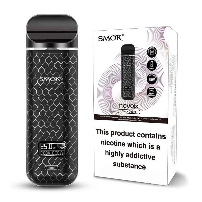 Smok SMOK Novo X Kit  Black Cobra