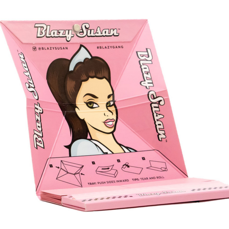 Blazy Susan Blazy Susan Pink Deluxe Rolling Kit King Size