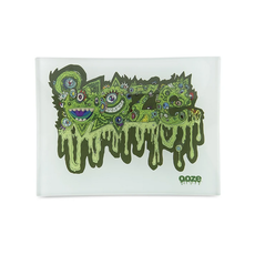 Ooze OOZE Shatter Resistant Glass Rolling Tray Oozemosis Small