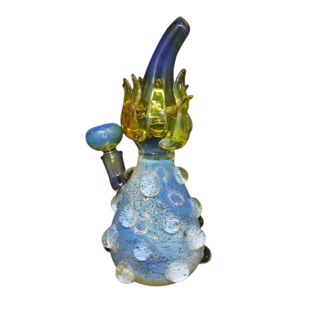 SOS Glass 7" Glass Pineapple Pipe