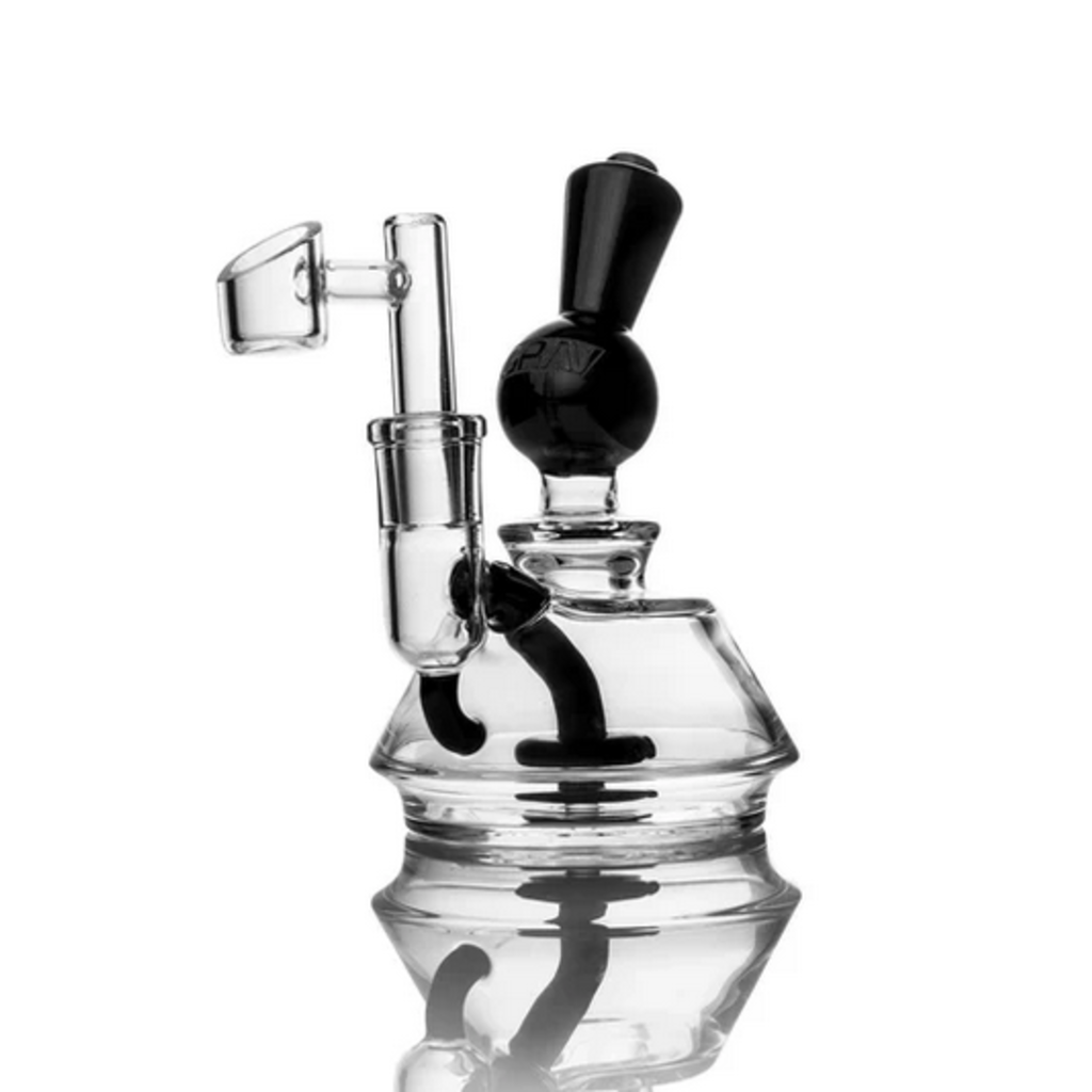 Grav Labs GRAV 7" Orbis Borocca Waterpipe Black