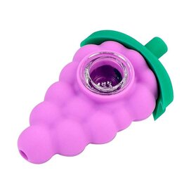 Silicone Grape Hand Pipe