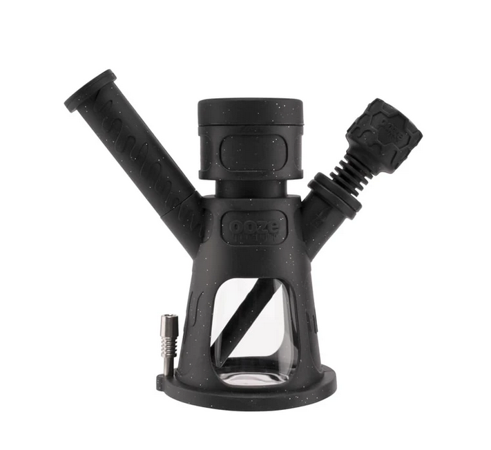 Ooze OOZE Silicone 4in1 Hybrid Shimmer Black The Ra Shop