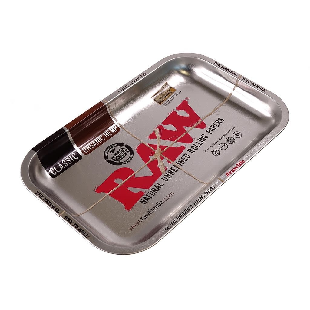 RAW RAW Small Metallic Aluminum Rolling Tray The Ra Shop
