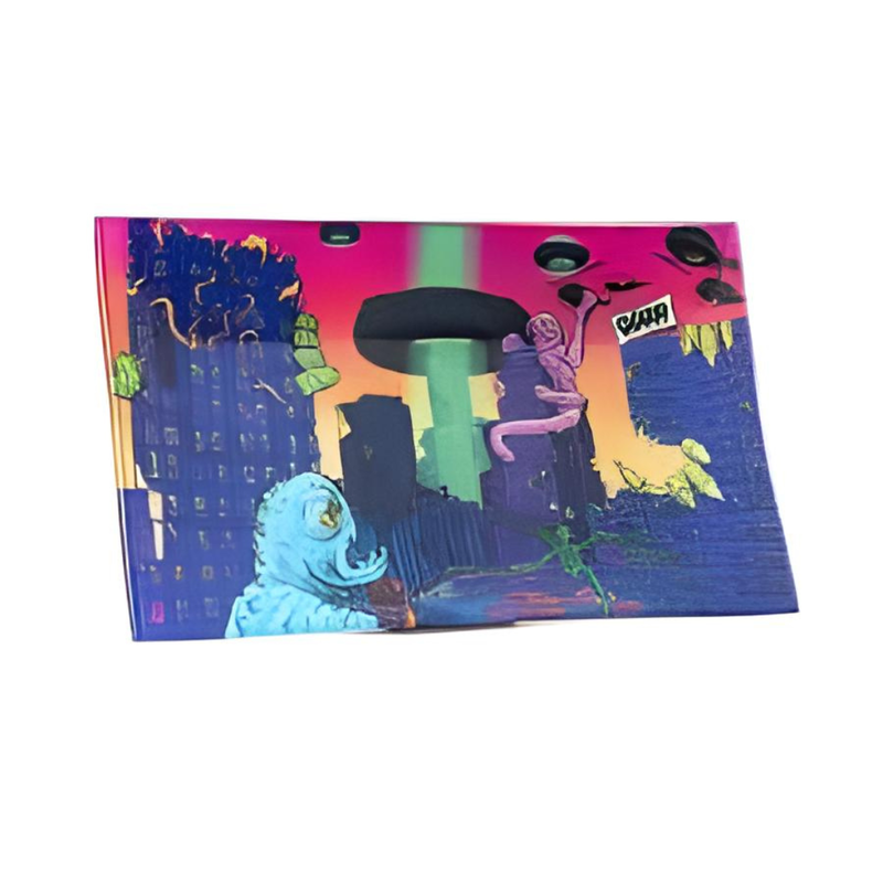 Ooze OOZE Shatter Resistant Glass Rolling Tray After Hours Small