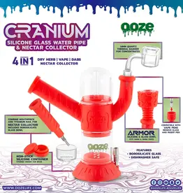 Ooze OOZE Cranium Silicone Waterpipe & Nectar Collector