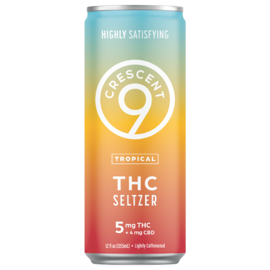 Crescent Canna Crescent Canna Delta-9 5mg : CBD 4mg Tropical Seltzer