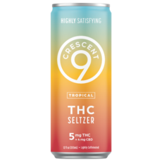 Crescent Canna Crescent Canna Delta-9 5mg : CBD 4mg Tropical Seltzer