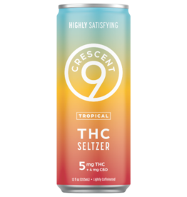 Crescent Canna Crescent Canna Delta-9 5mg : CBD 4mg Tropical Seltzer