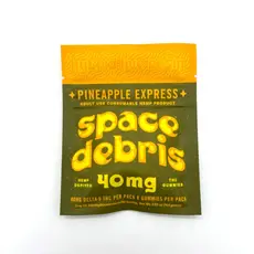 Space Debris Delta-9 40mg 8ct Gummies Pineapple Express