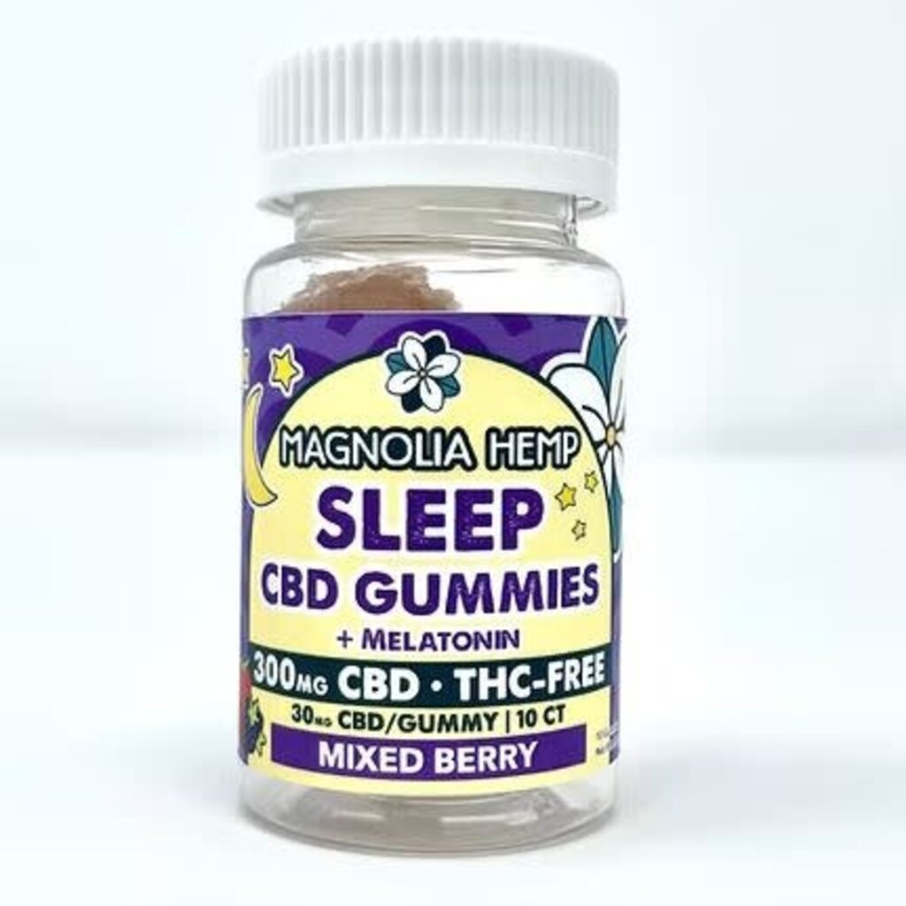 Magnolia Hemp Magnolia Hemp CBD Sleep Gummies Mixed Berry 300mg
