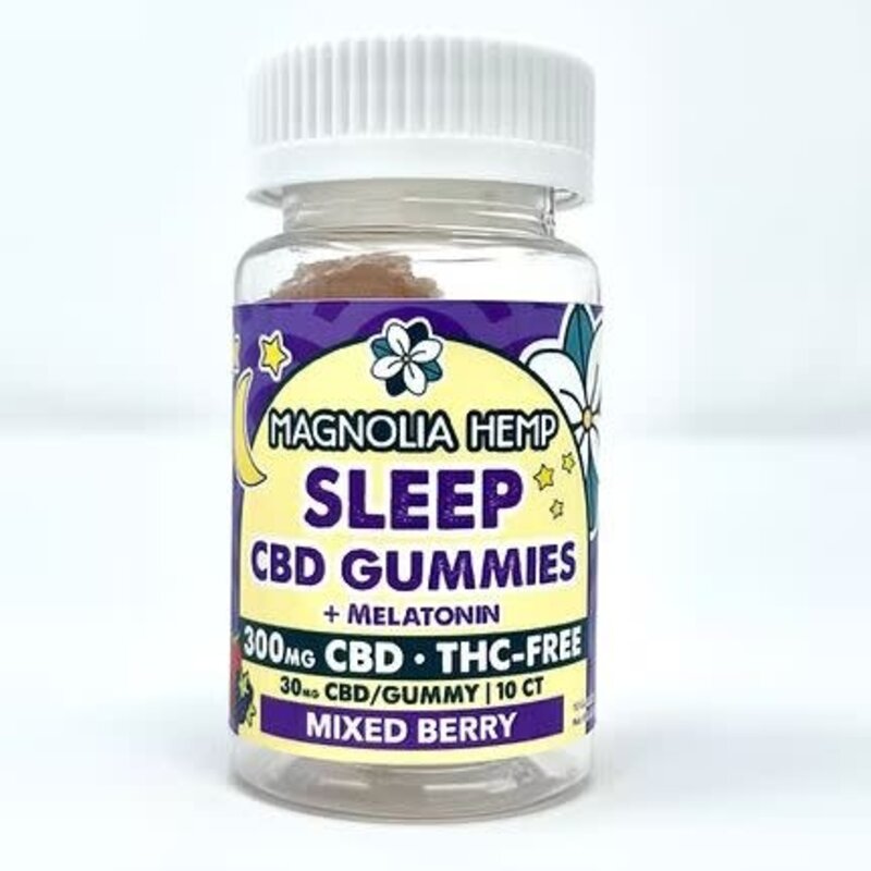 Magnolia Hemp Magnolia Hemp CBD Sleep Gummies Mixed Berry 300mg