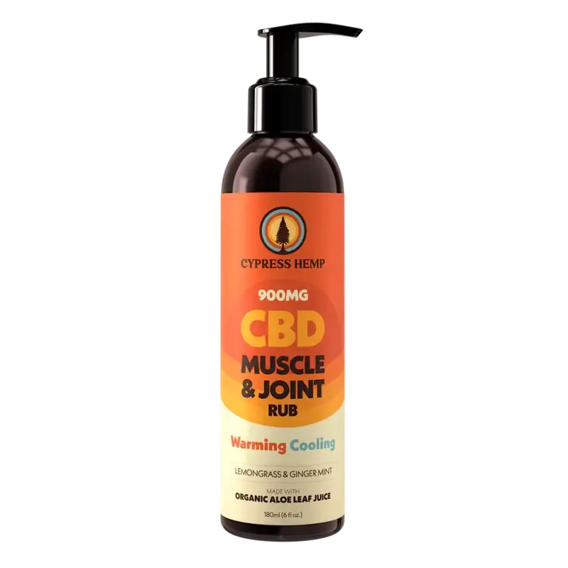 Cypress Hemp FS CBD Muscle & Joint Rub 900mg