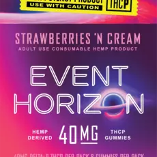 Event Horizon THC-P 40mg 8ct Gummies Strawberries n' Cream