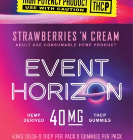 Event Horizon THC-P 40mg 8ct Gummies Strawberries n' Cream