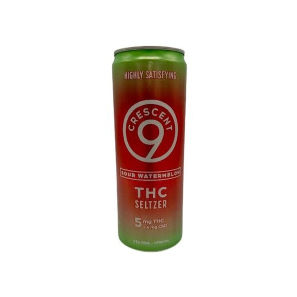 Crescent Canna Crescent Canna Delta-9 5mg : CBD 4mg Sour Watermelon Seltzer